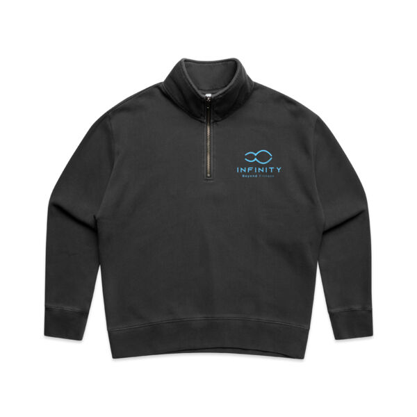 INFINITY  - WOMENS RELAX FADED HALF ZIP Thumbnail